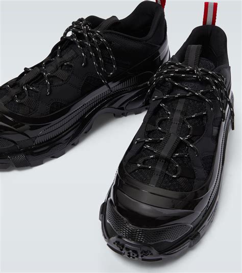 burberry runners black|burberry men sneakers outlet.